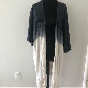 Long jacket tye dye